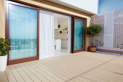 Wood Sliding Door Installation in Durham, NC